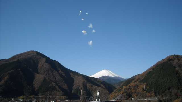 花火が上がってスタート