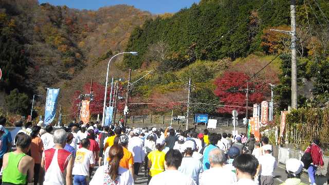 城山交差点前