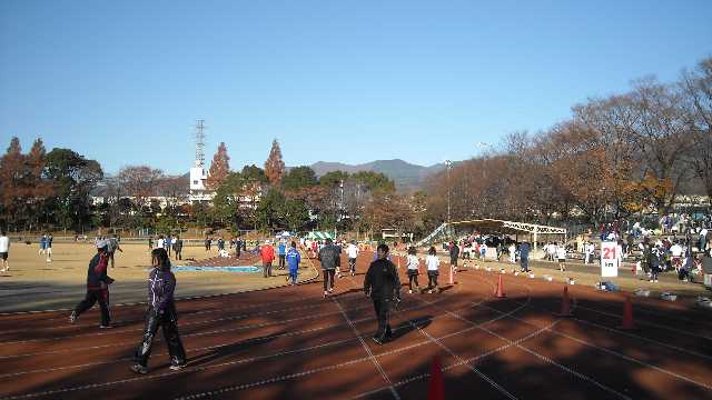 ゴールとなるグランド