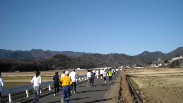 折り返しに向かいます