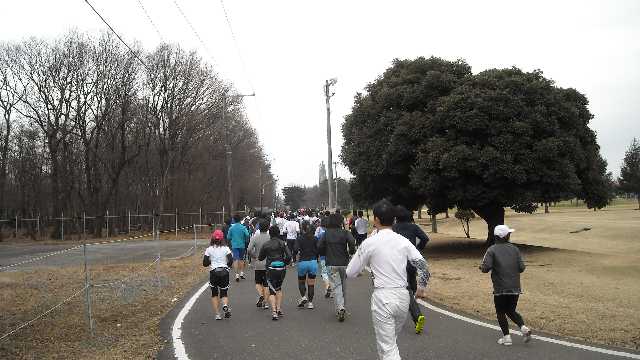 初めて走る風景