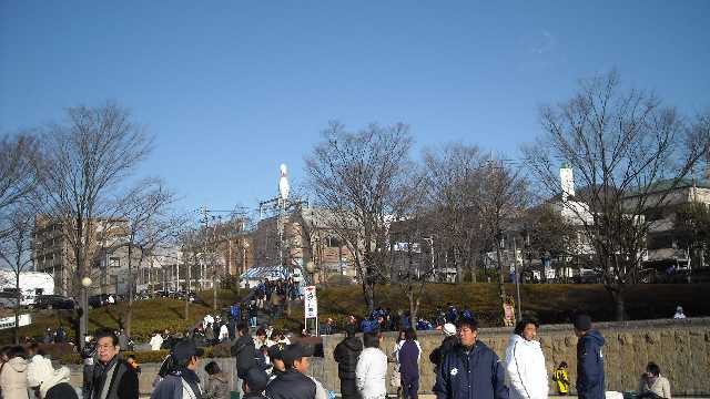 こちらがスタートの方向