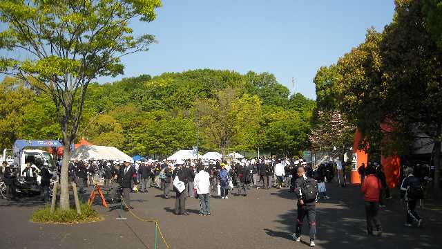 会場に到着