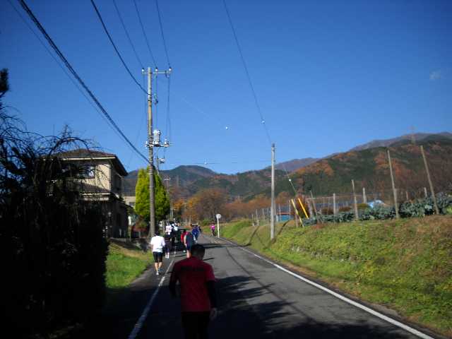 １４キロ手前の風景